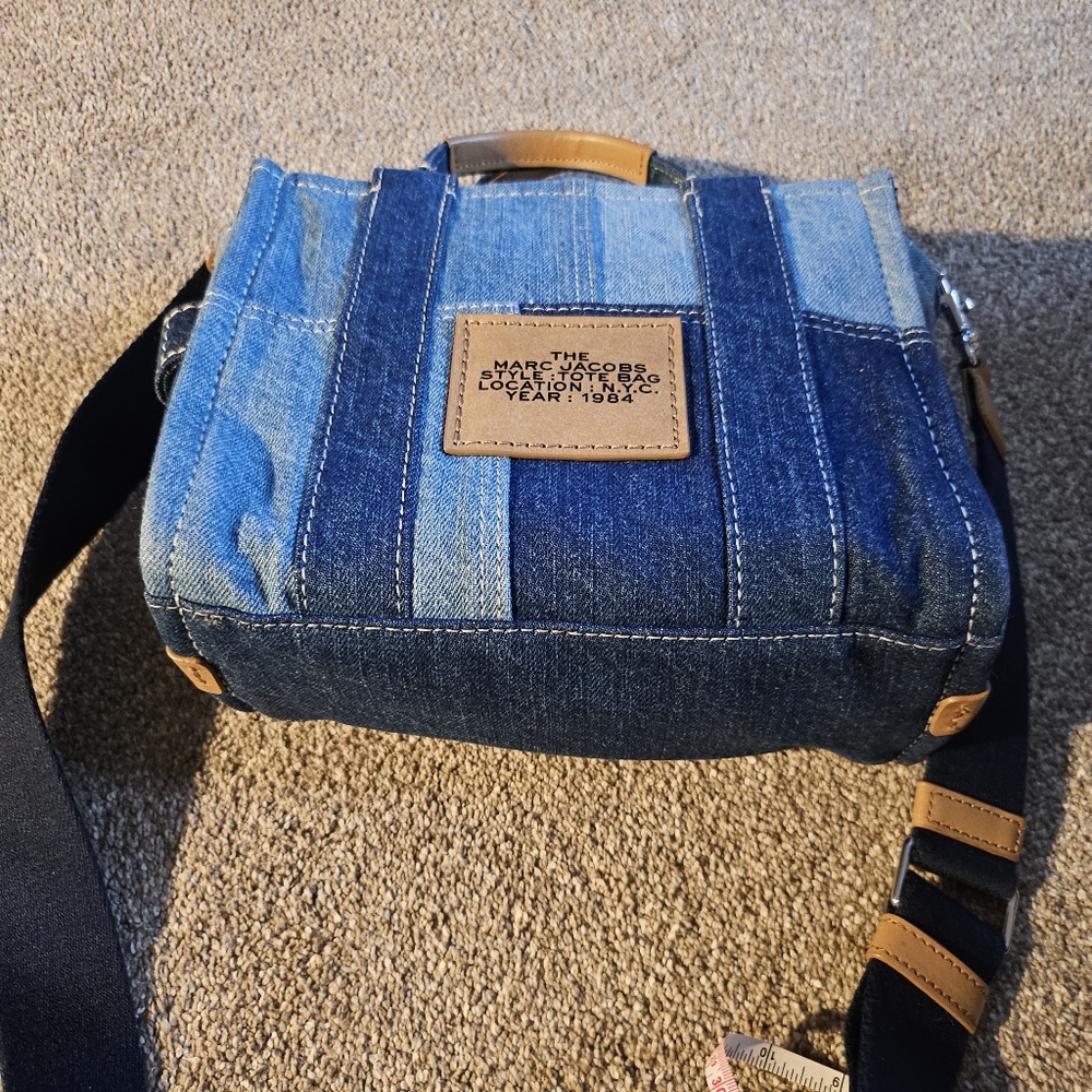 Authentic Marc Jacobs Denum Tote
